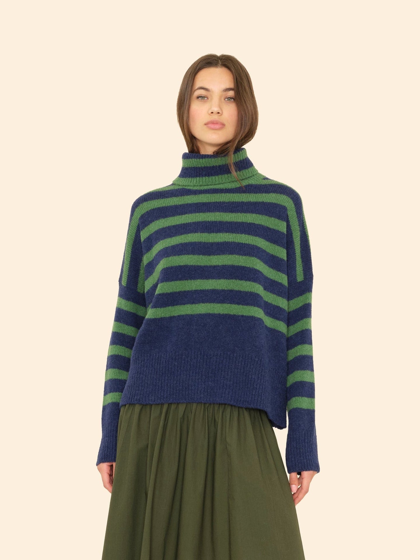 X2506 Sweater Navy Pine Brady Sweater Navy Pine Brady Sweater