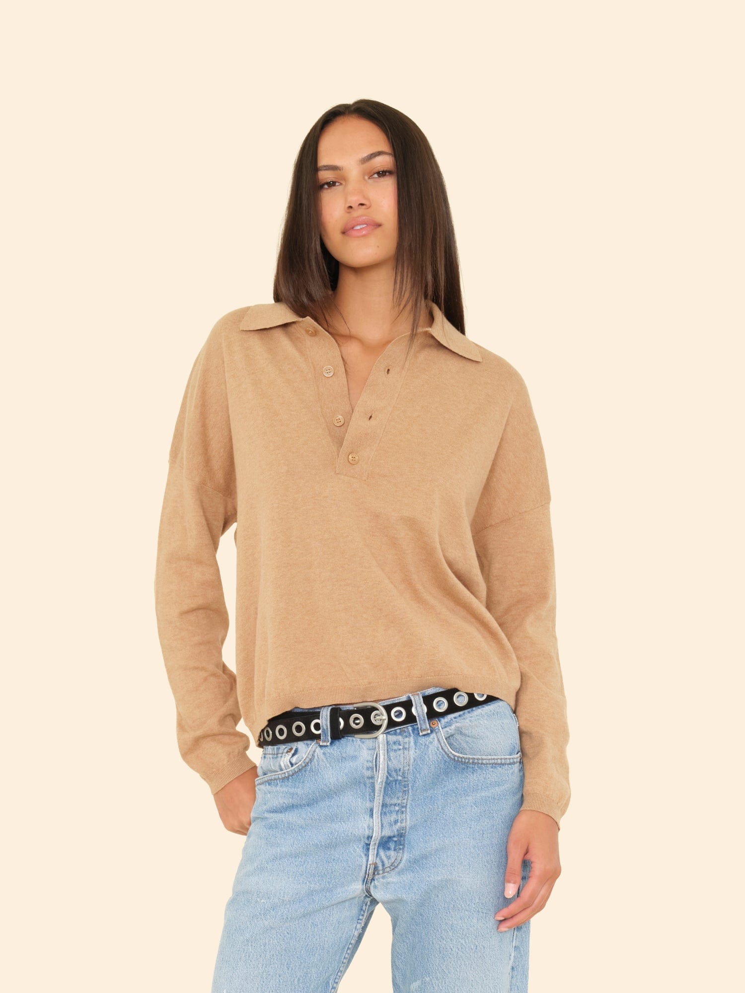 Raffia Collin Sweater