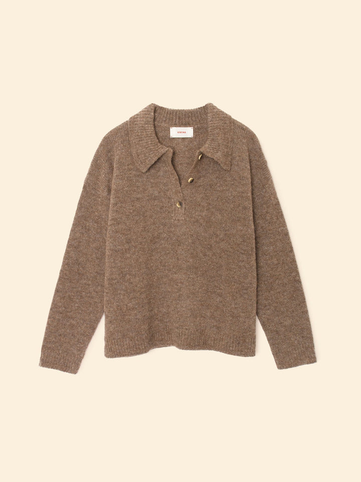 X2506 Sweater Taupe Ethan Sweater Taupe Ethan Sweater