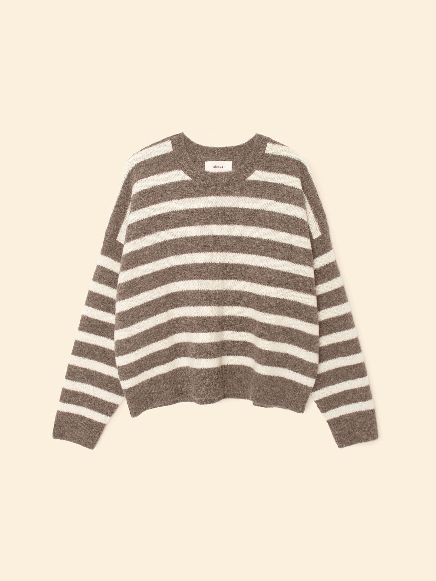 X2506 Sweater Wheat Ivory Lela Sweater Wheat Ivory Lela Sweater