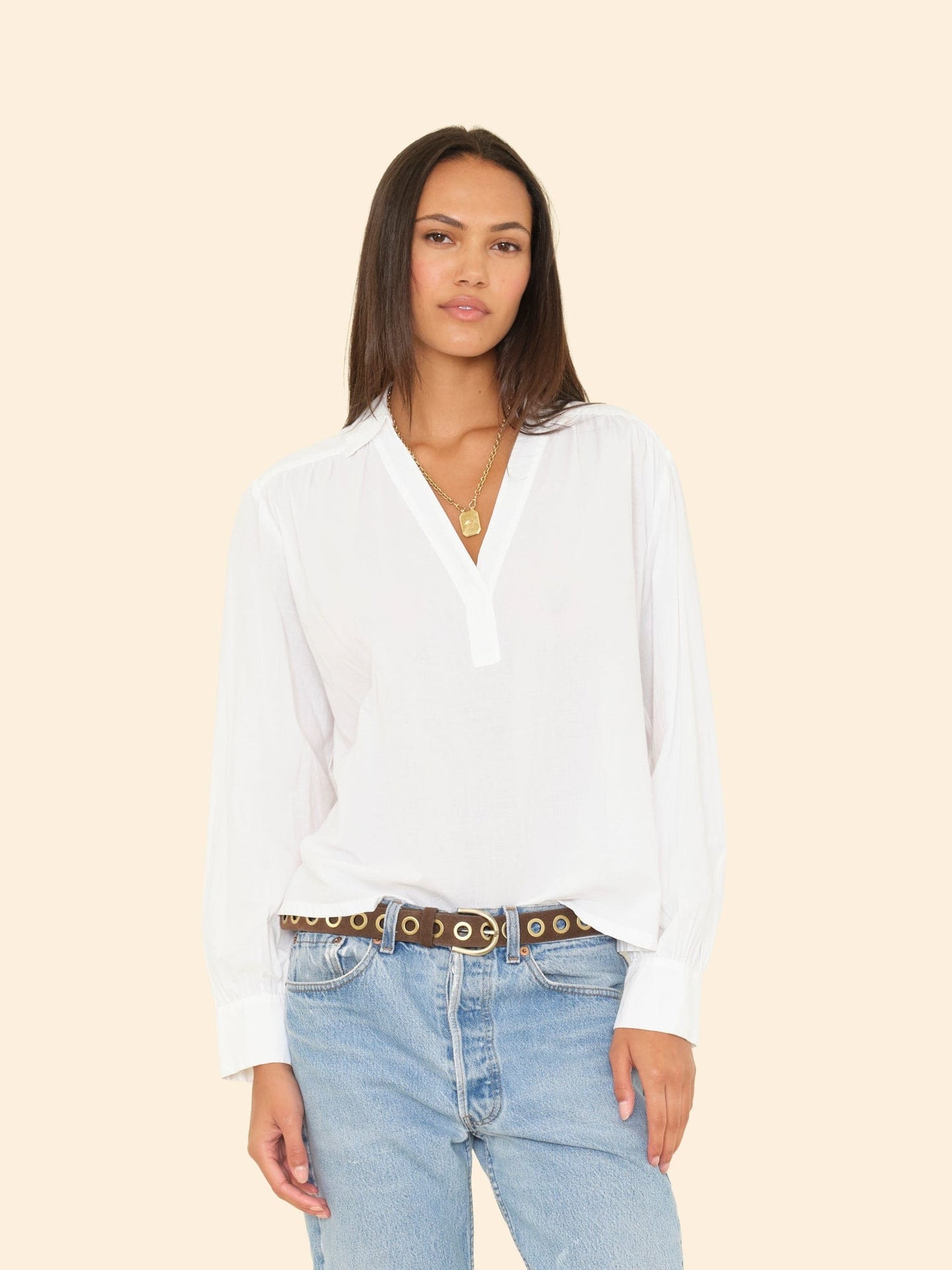 X2506 Top White Elena Top White Elena Top