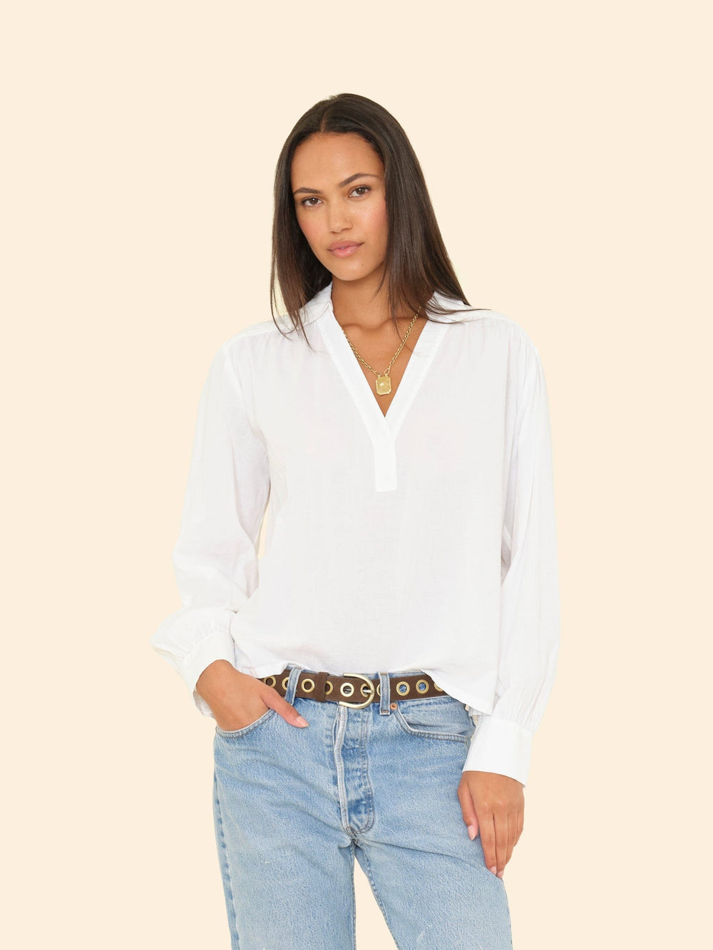 X2506 Top White Elena Top White Elena Top