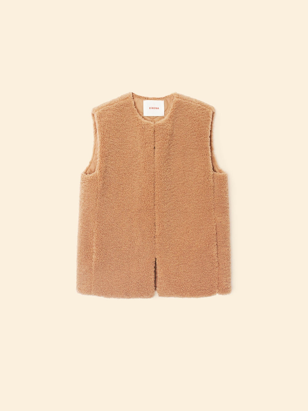 X2506 Vest Teddy Brown Thea Vest Teddy Brown Thea Vest