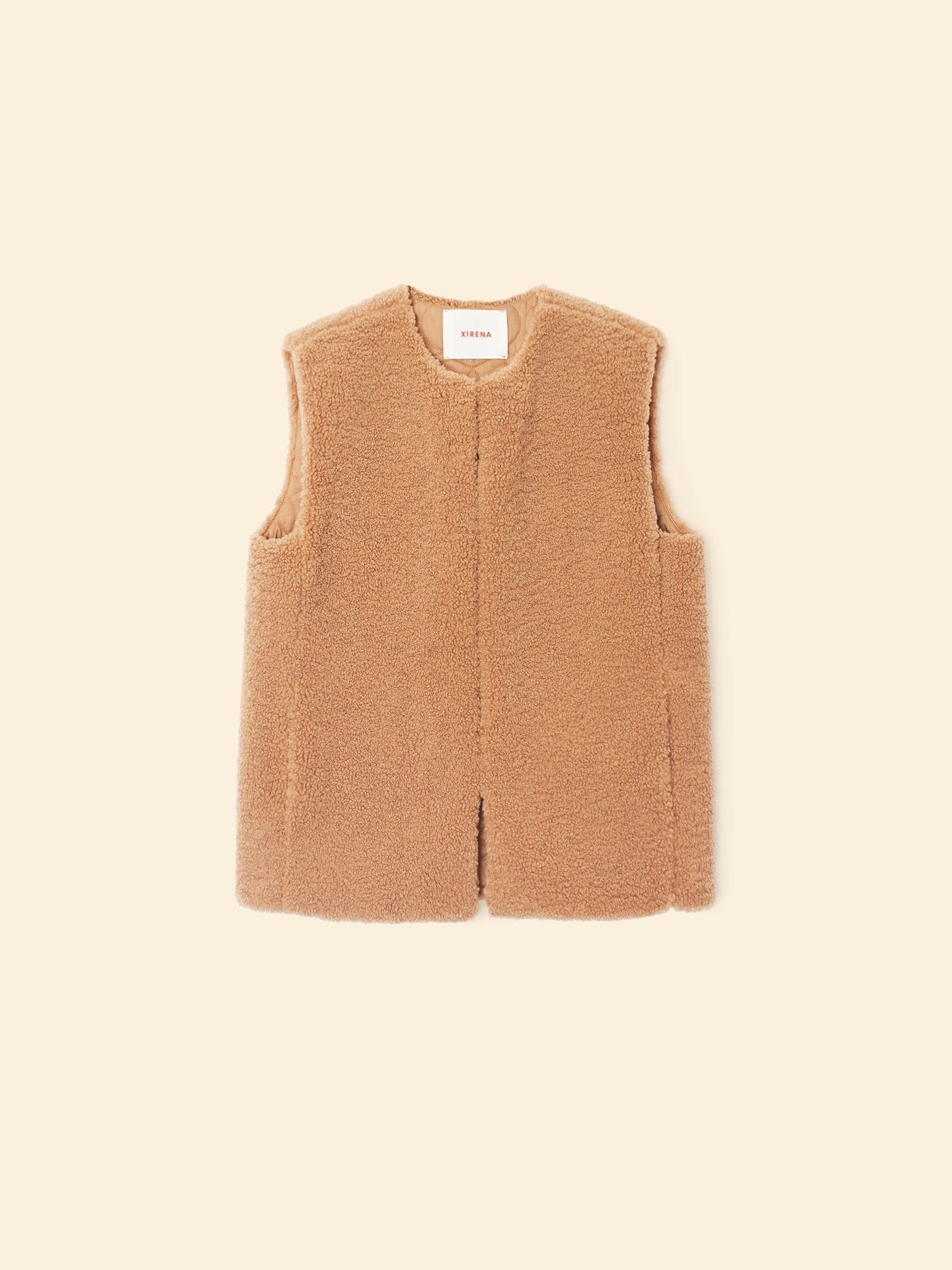 X2506 Vest Teddy Brown Thea Vest Teddy Brown Thea Vest