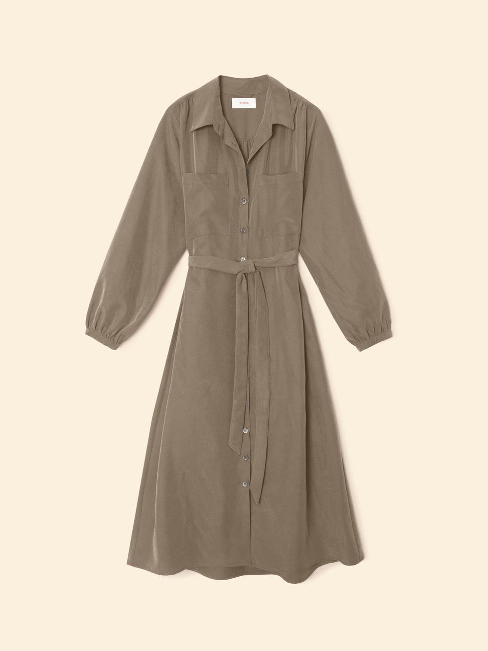 X2507 Dress Dusty Army Lawson Dress Dusty Army Lawson Dress
