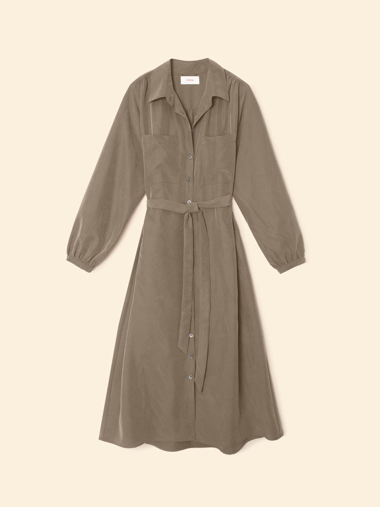 X2507 Dress Dusty Army Lawson Dress Dusty Army Lawson Dress