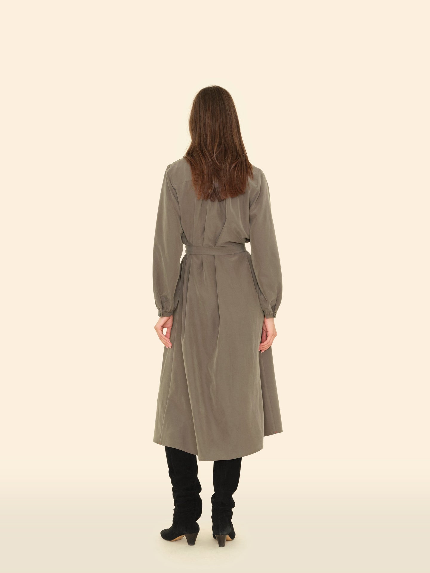 X2507 Dress Dusty Army Lawson Dress Dusty Army Lawson Dress