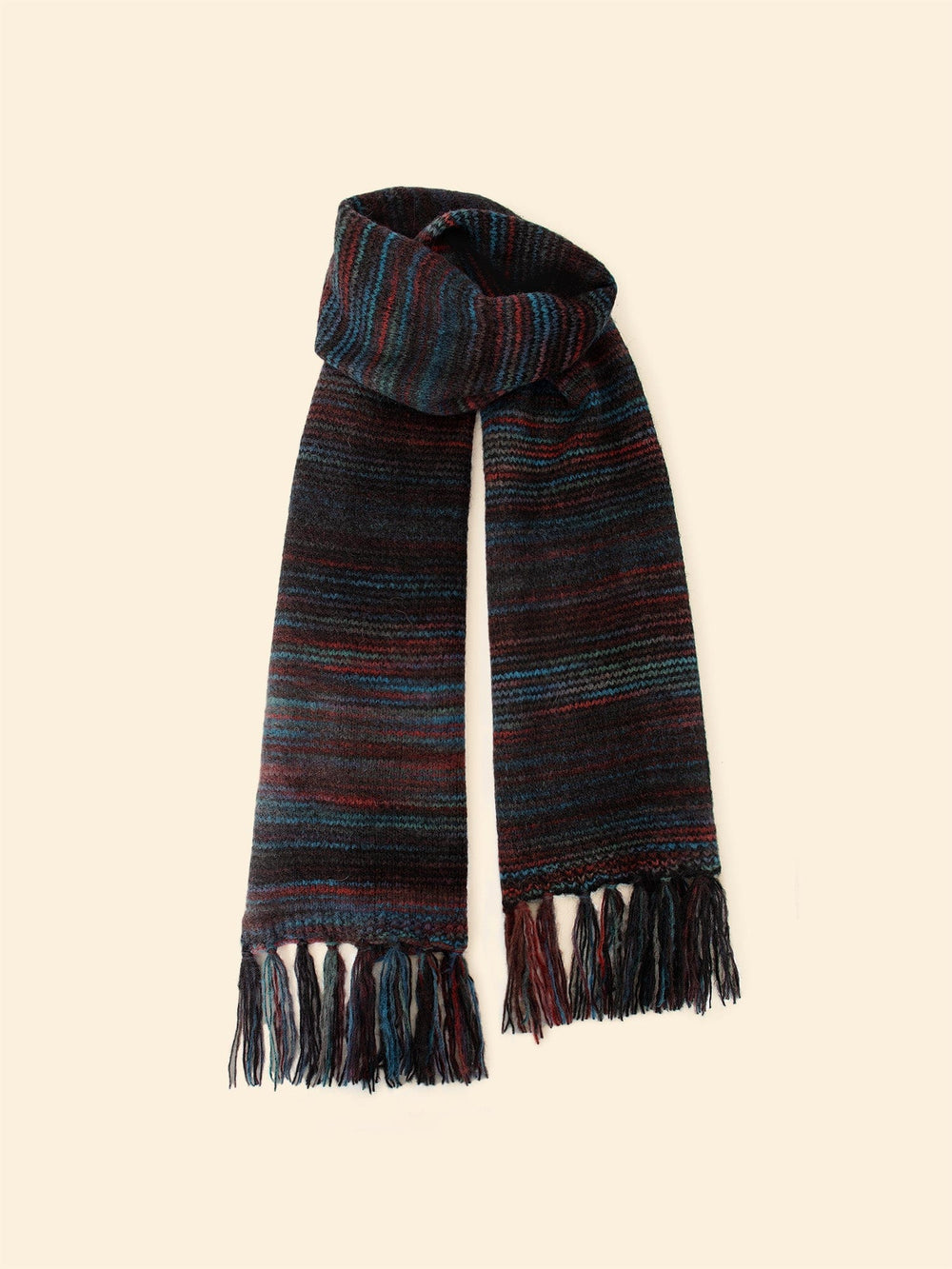 X2507 Scarf One Size / Black Ombre Black Ombre Fonda Scarf X0OMS000-OS-BKOM Black Ombre Fonda Scarf