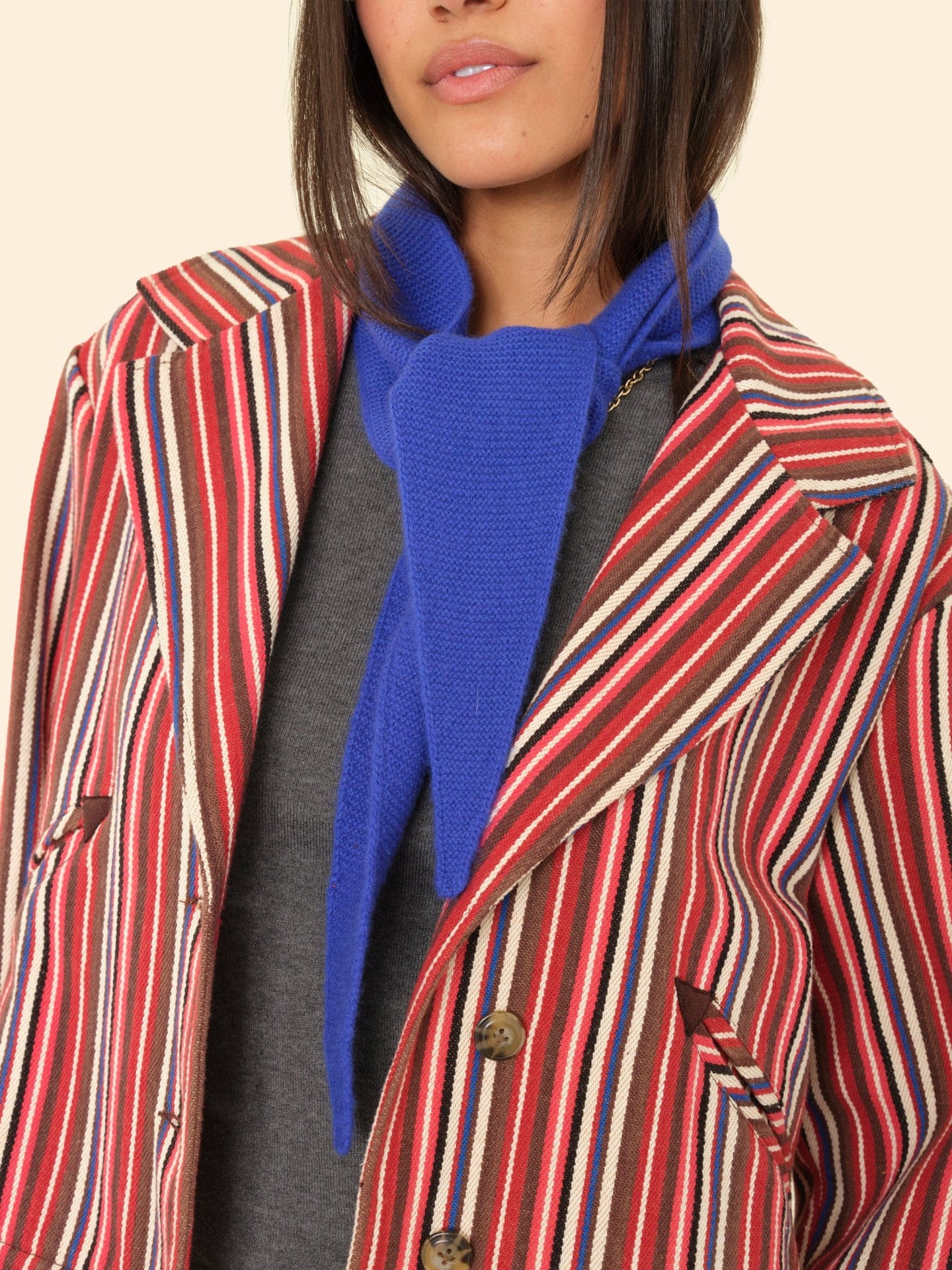 X2507 Scarf One Size / Bright Cobalt Bright Cobalt Myla Scarf X0MRS003-OS-BTCB Bright Cobalt Myla Scarf