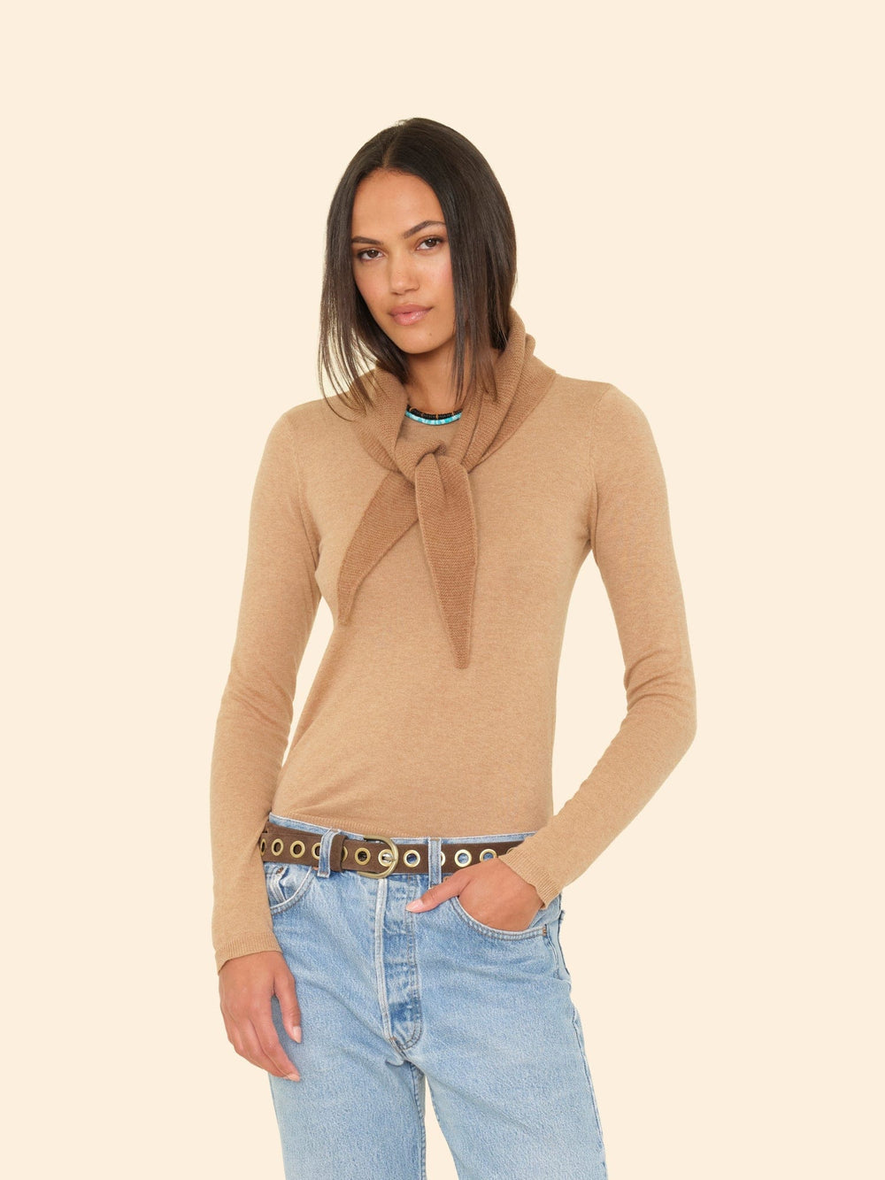 X2507 Scarf One Size / Haystack Haystack Myla Scarf X0MRS003-OS-HYS Haystack Myla Scarf