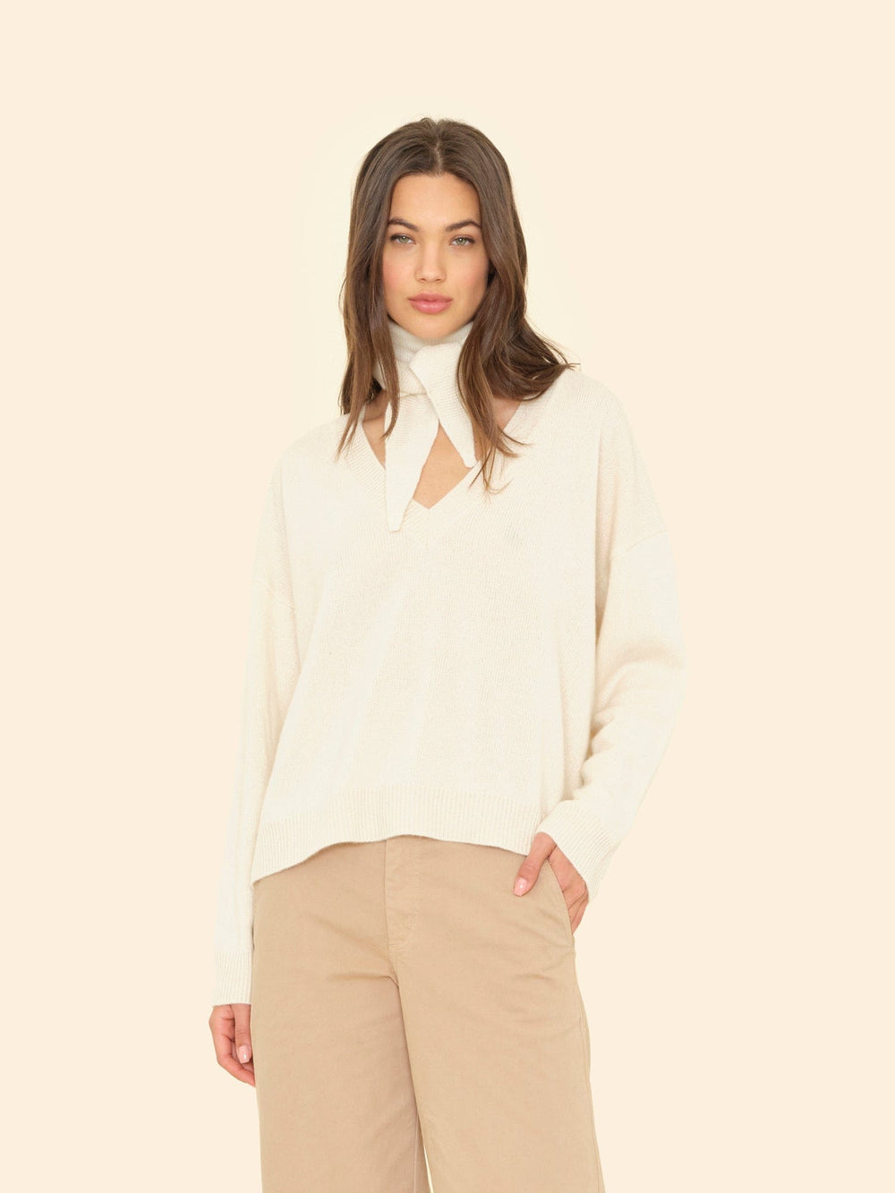 X2507 Scarf One Size / Paper Paper Myla Scarf X0MRS003-OS-PPR Paper Myla Scarf