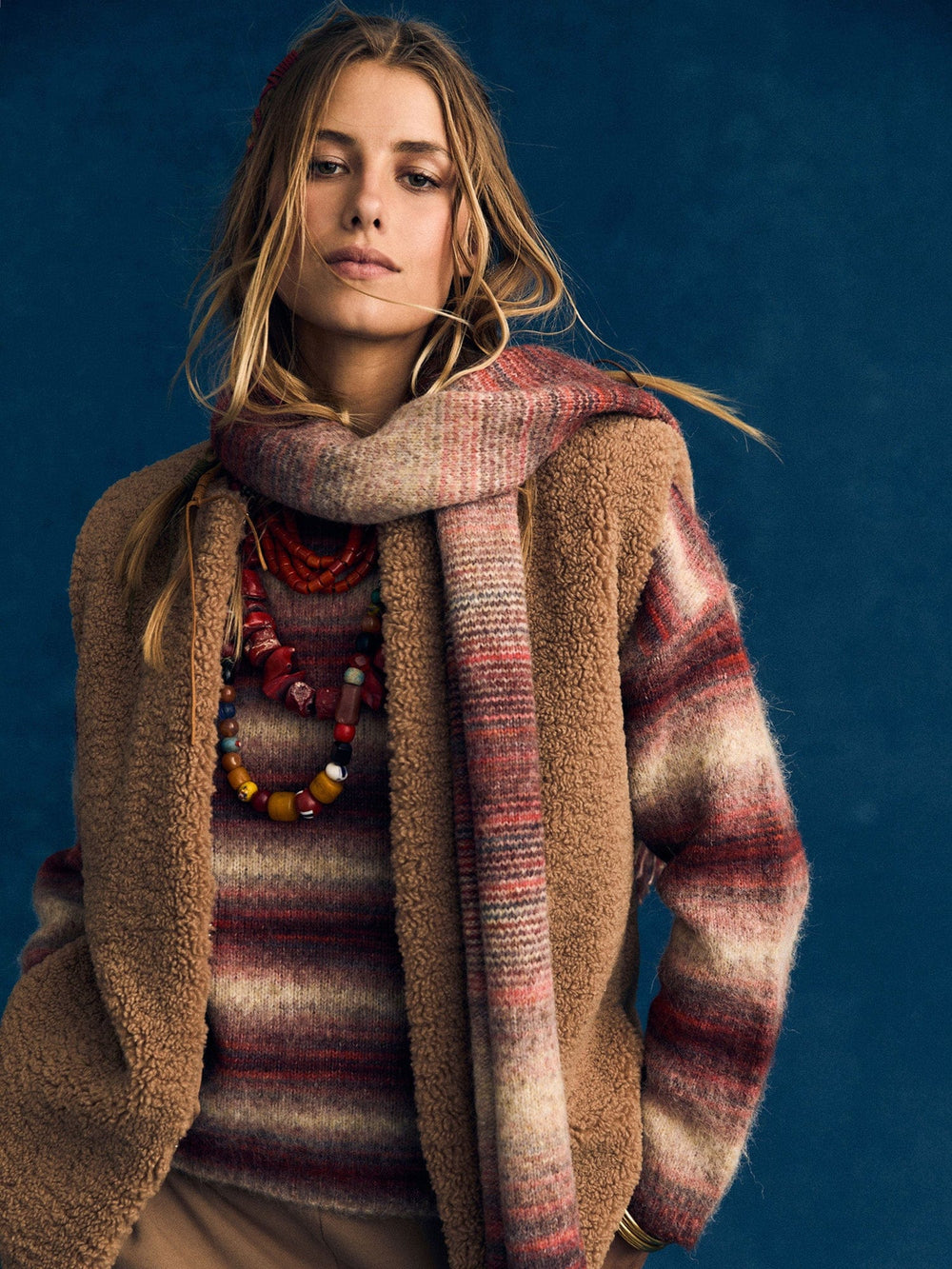 X2507 Scarf One Size / Sienna Ombre Sienna Ombre Fonda Scarf X0OMS000-OS-SNOM Sienna Ombre Fonda Scarf