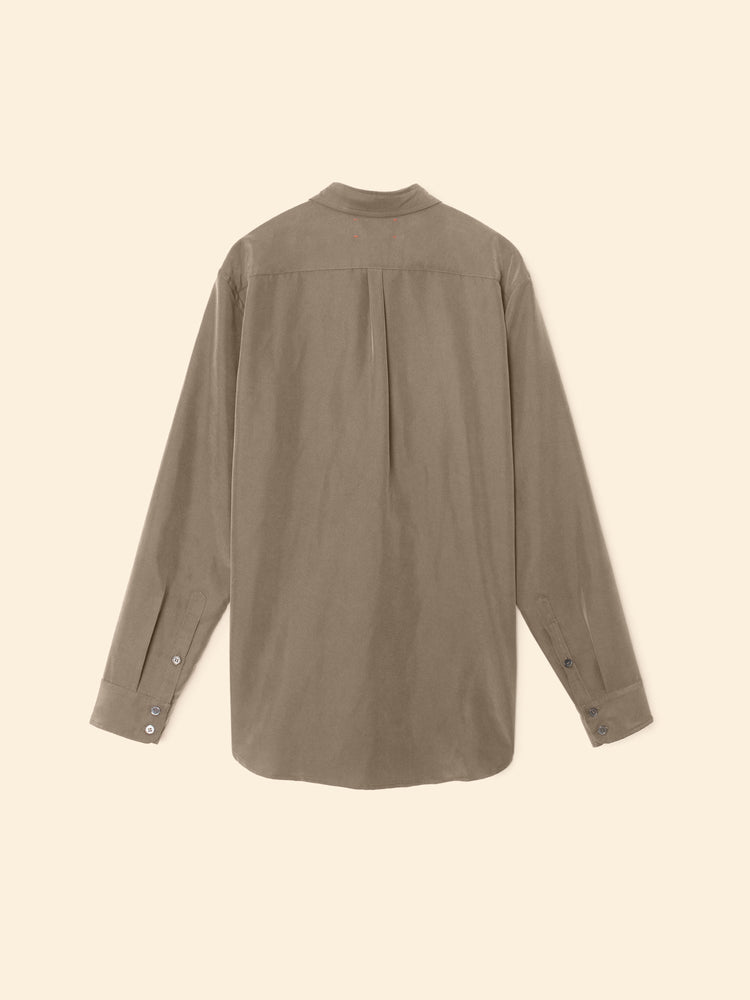 X2507 Shirt Dusty Army Beau Modal Shirt Dusty Army Beau Modal Shirt