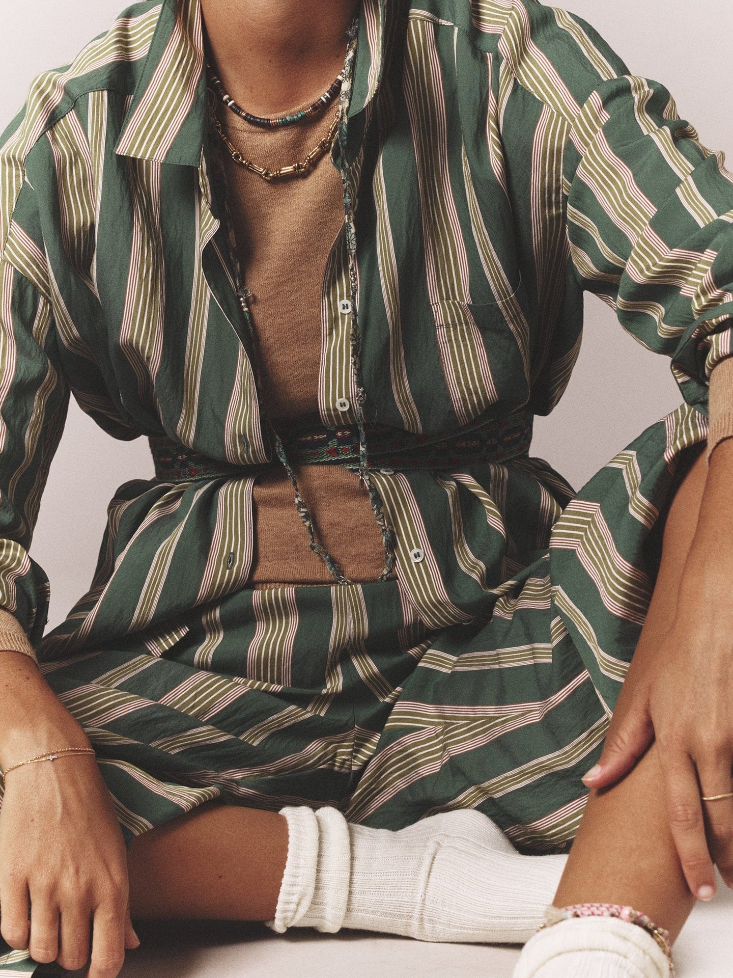 X2507 Shirt Spruce Stripe Jordy Shirt Spruce Stripe Jordy Shirt