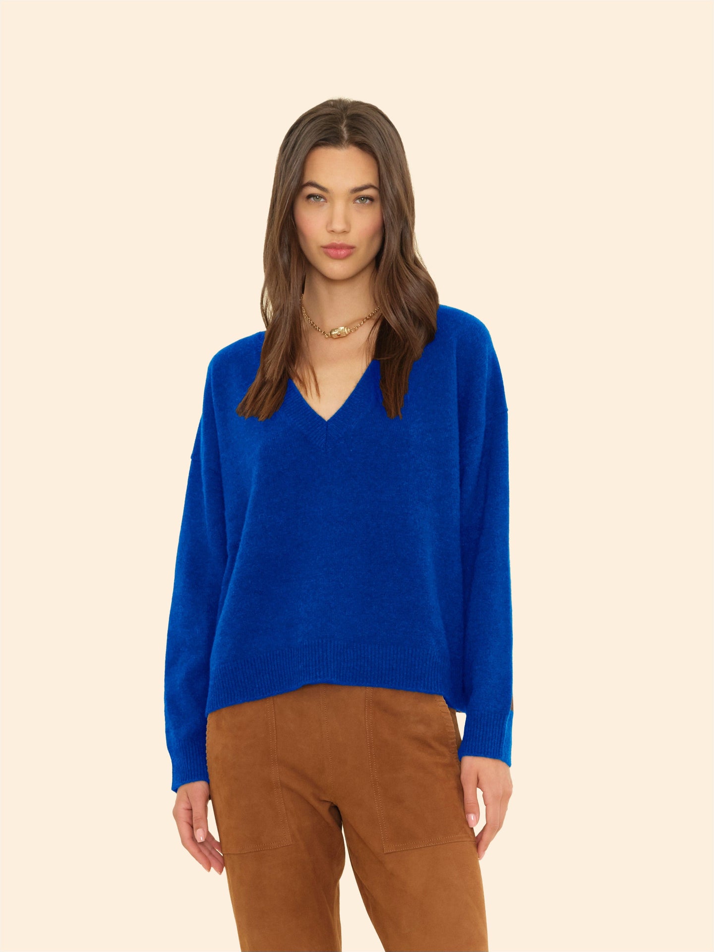 X2507 Sweater Bright Cobalt Jodie Sweater Bright Cobalt Jodie Sweater
