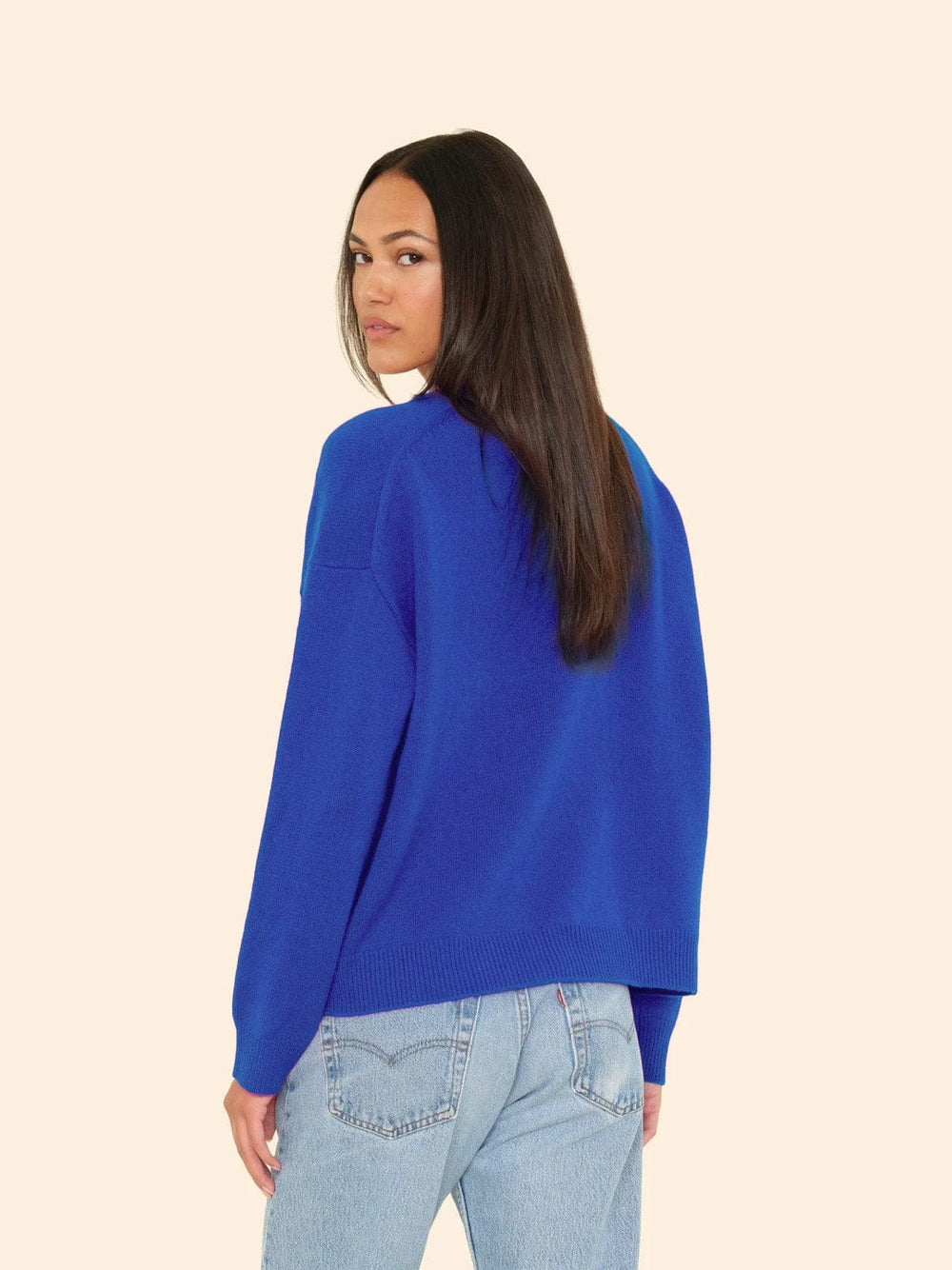 X2507 Sweater Bright Cobalt Jodie Sweater Bright Cobalt Jodie Sweater