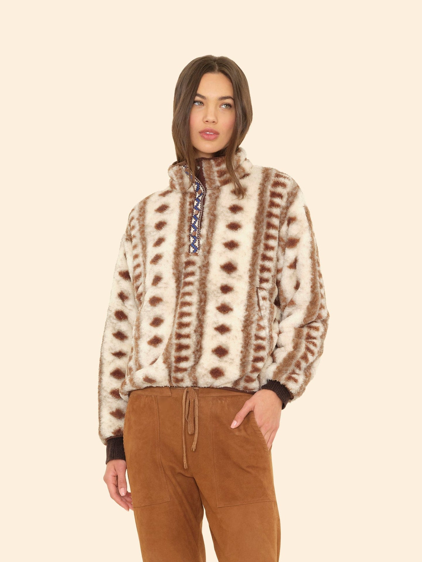X2507 Sweater Diamond Tribe Ridge Pullover Diamond Tribe Ridge Pullover
