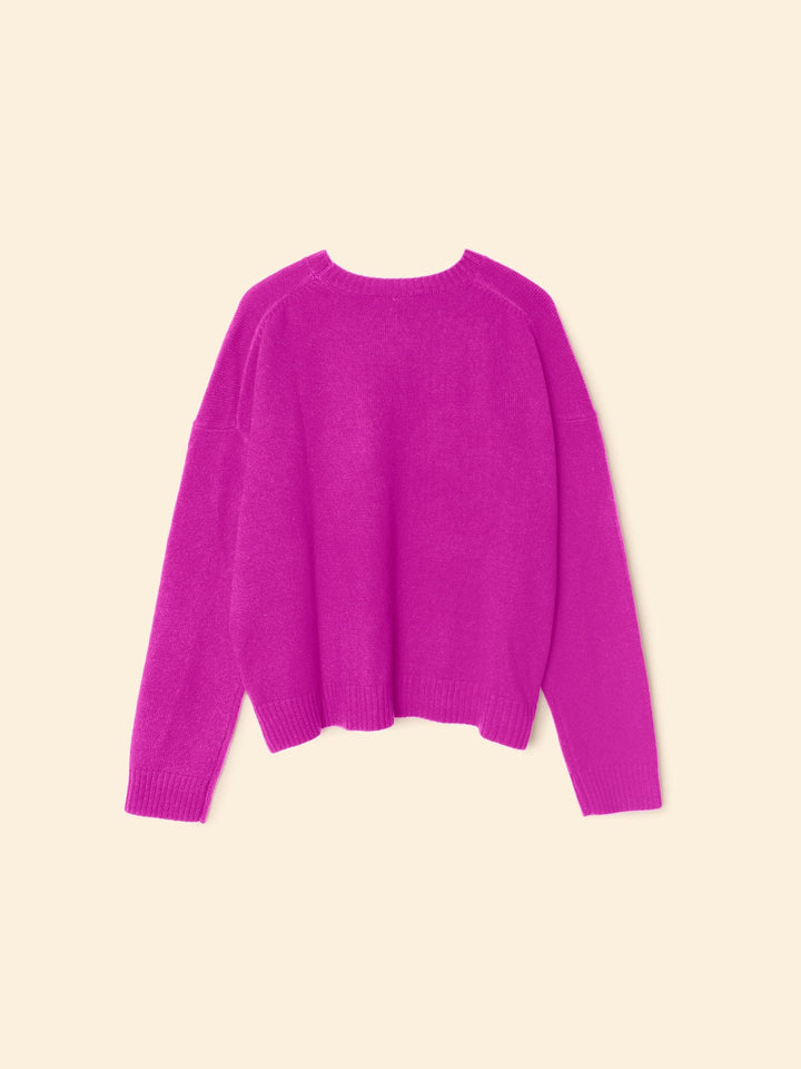 X2507 Sweater Electric Violet Lela Sweater Electric Violet Lela Sweater