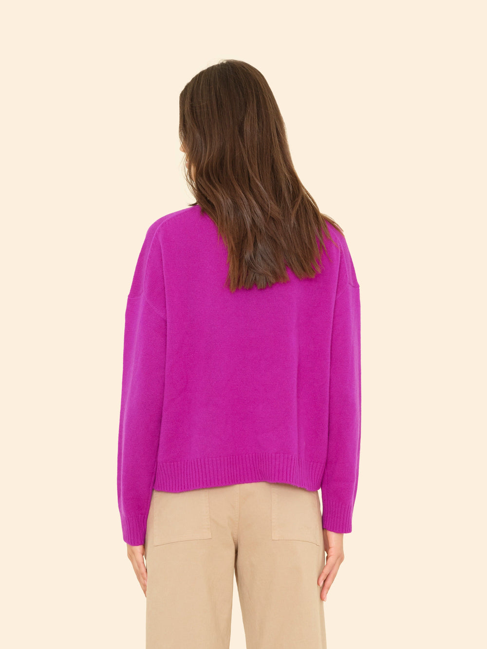 X2507 Sweater Electric Violet Lela Sweater Electric Violet Lela Sweater