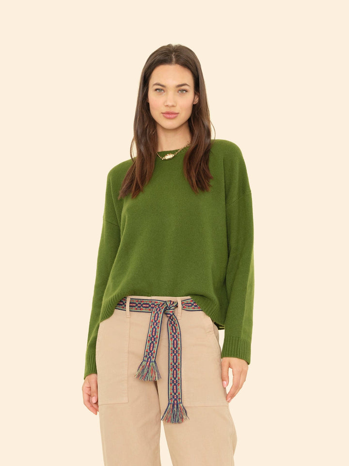 X2507 Sweater Herb Green Lela Sweater Herb Green Lela Sweater