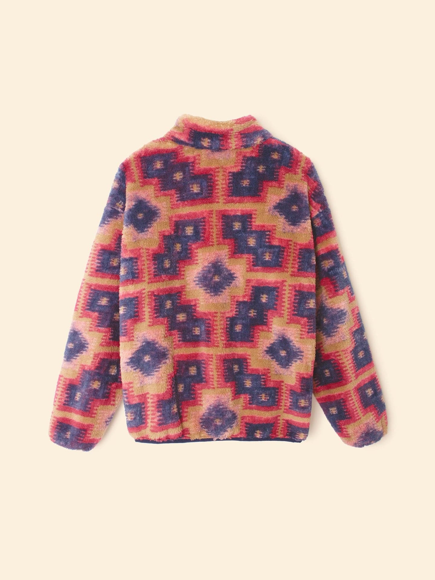 X2507 Sweater Mosaic Tile Ridge Pullover Mosaic Tile Ridge Pullover