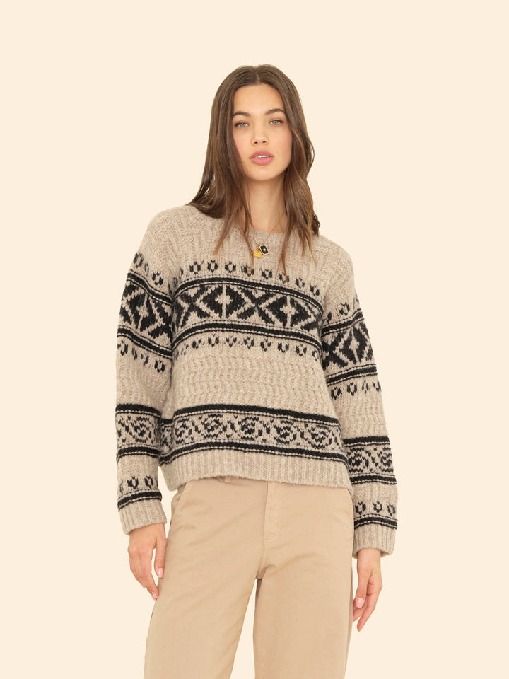 X2507 Sweater Oatmeal Brecken Sweater Oatmeal Brecken Sweater
