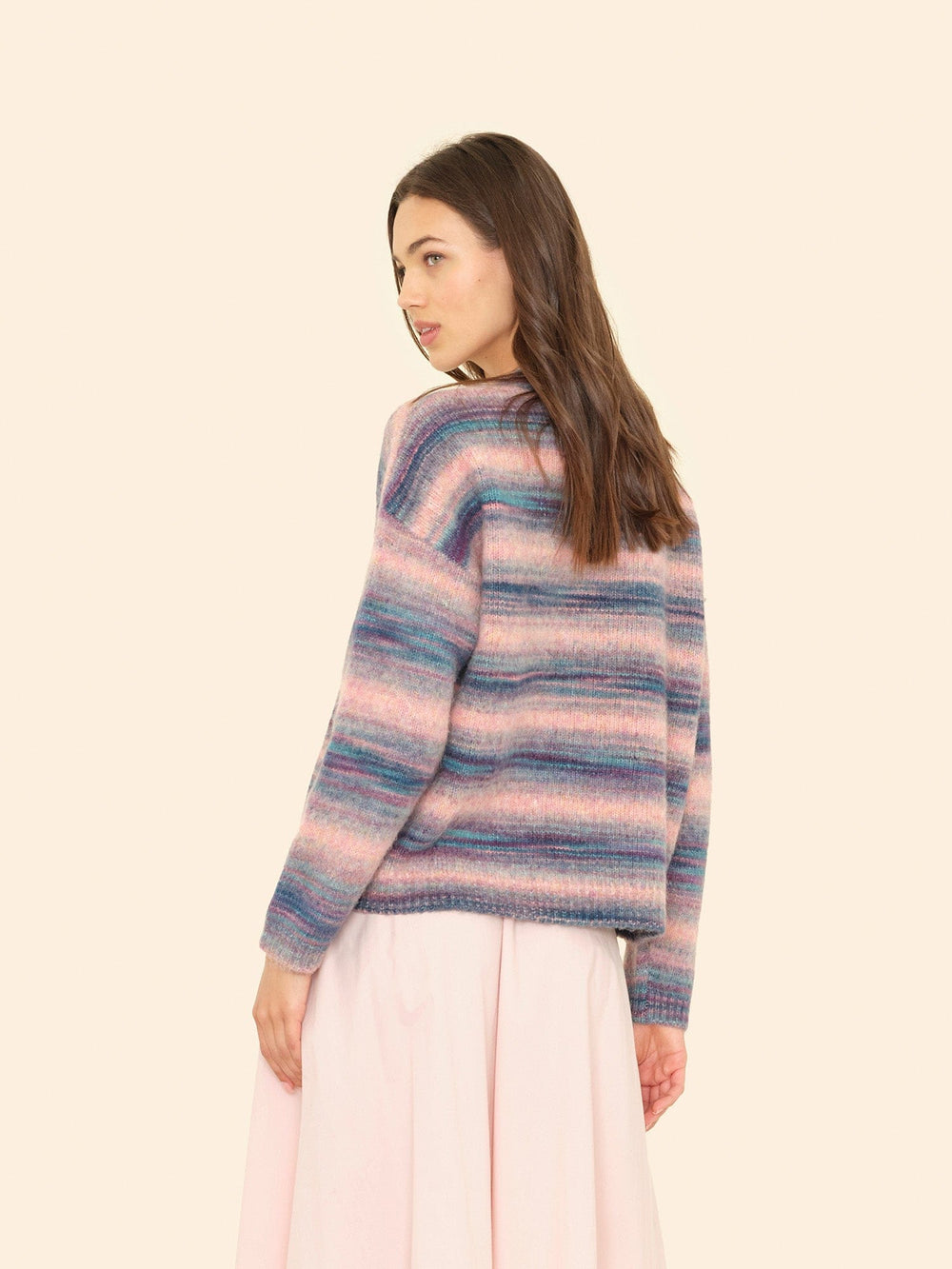X2507 Sweater Pink Ombre Anders Sweater Pink Ombre Anders Sweater