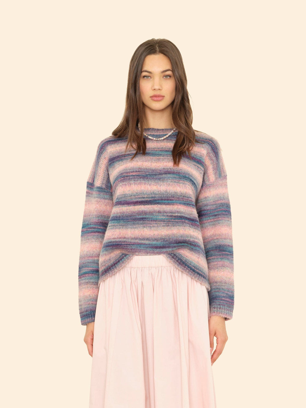 X2507 Sweater Pink Ombre Anders Sweater Pink Ombre Anders Sweater