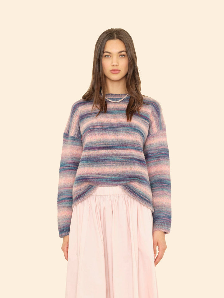 X2507 Sweater Pink Ombre Anders Sweater Pink Ombre Anders Sweater