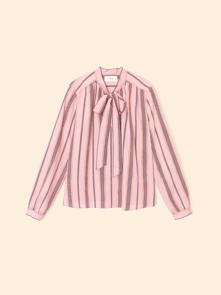 X2507 Top Blush Stripe Sabina Top Blush Stripe Sabina Top