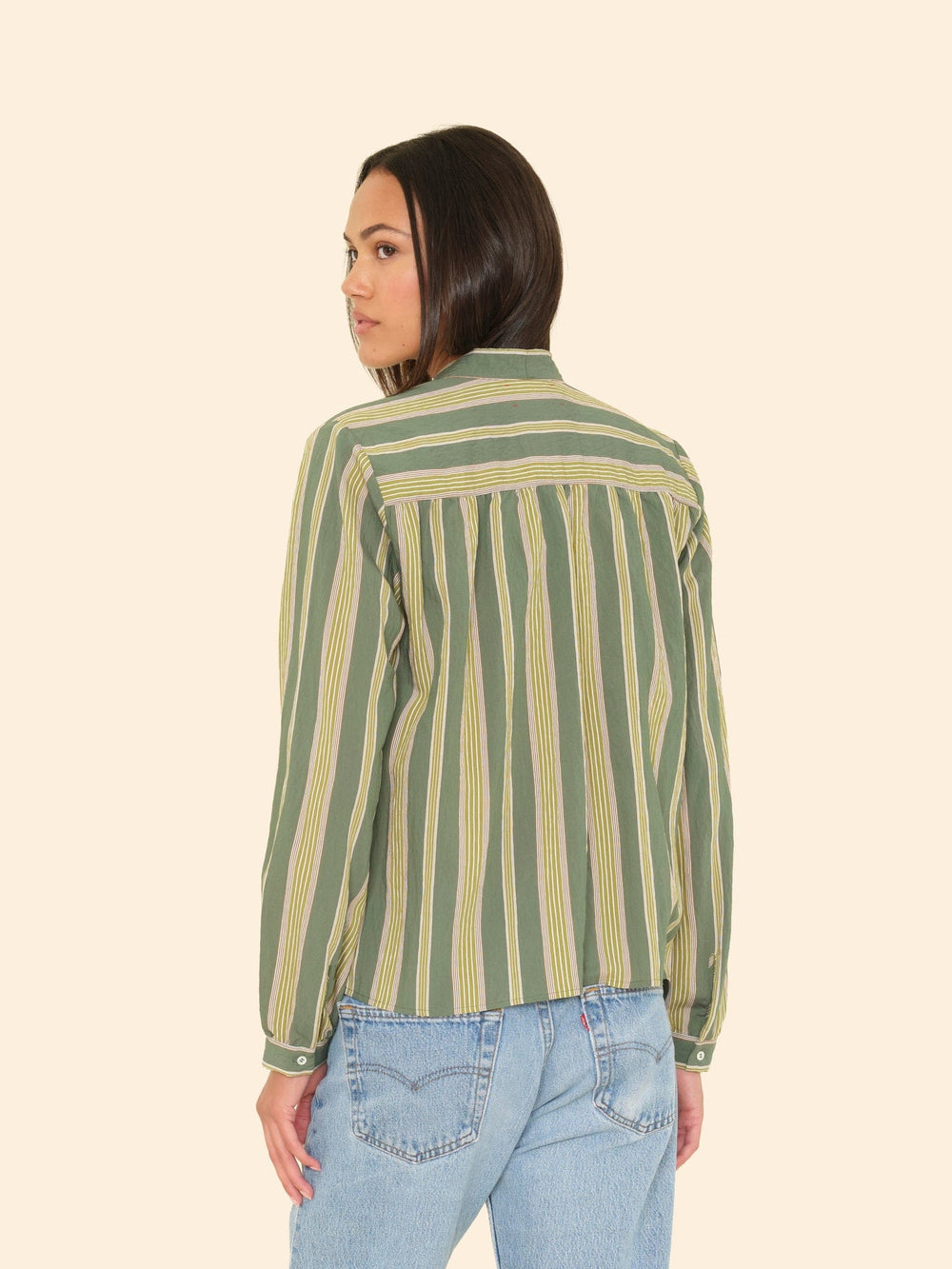 X2507 Top Spruce Stripe Sabina Top Spruce Stripe Sabina Top