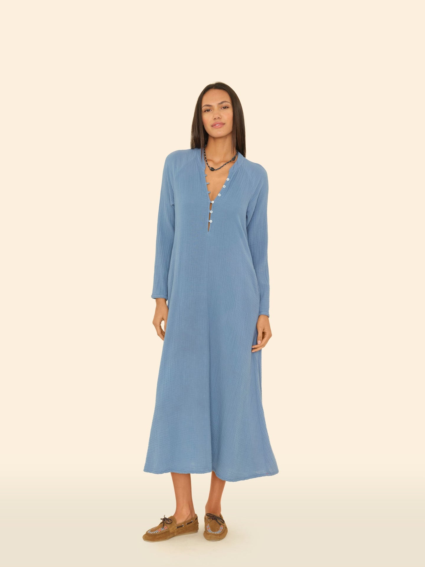 X2508 Dress Harbor Blue Tabitha Dress Harbor Blue Tabitha Dress