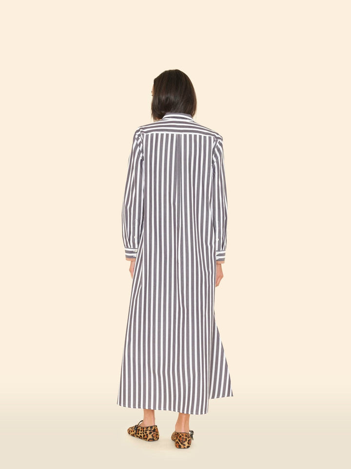 X2508 Dress Ink Stripe Boden Dress Ink Stripe Boden Dress