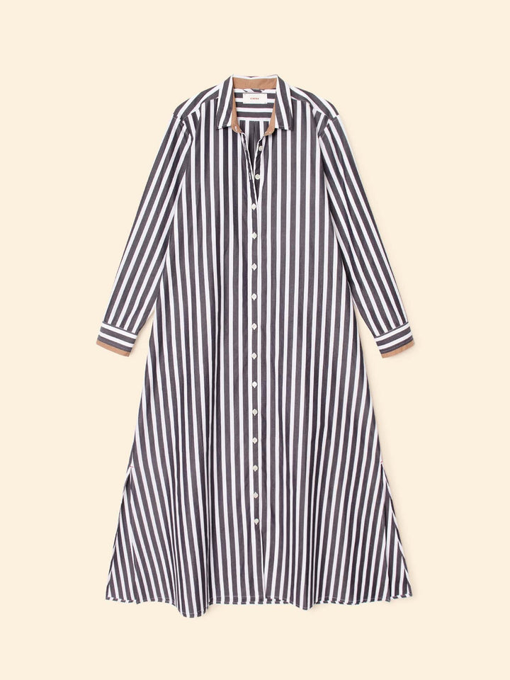 X2508 Dress Ink Stripe Boden Dress Ink Stripe Boden Dress