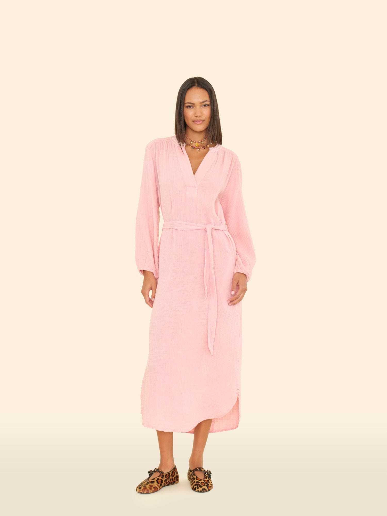 Pink Rose Josephine Dress