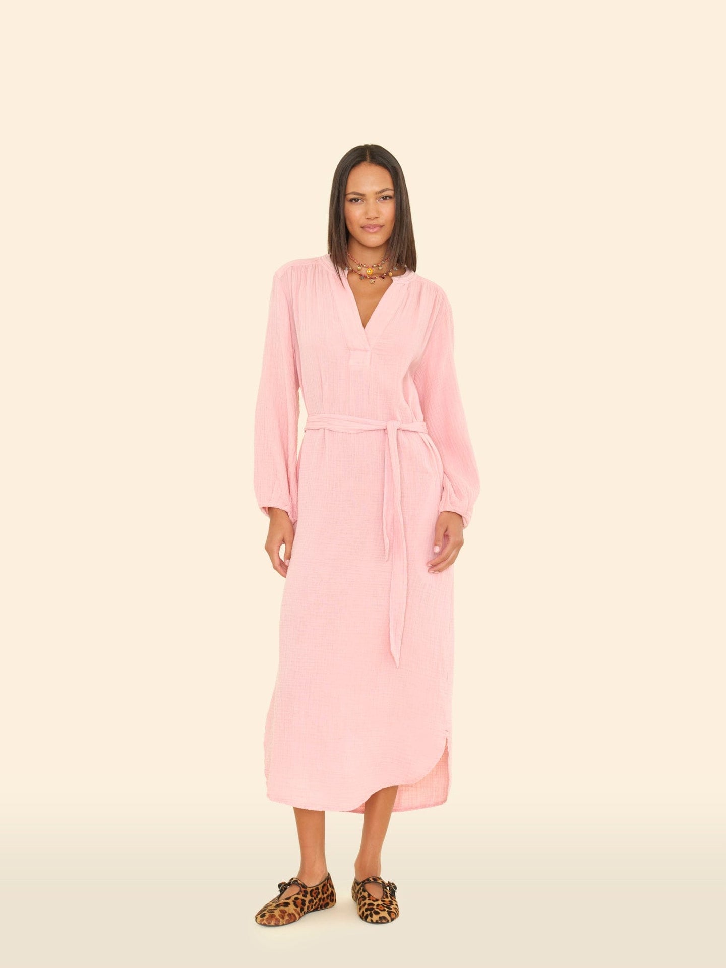 X2508 Dress Pink Rose Josephine Dress Pink Rose Josephine Dress