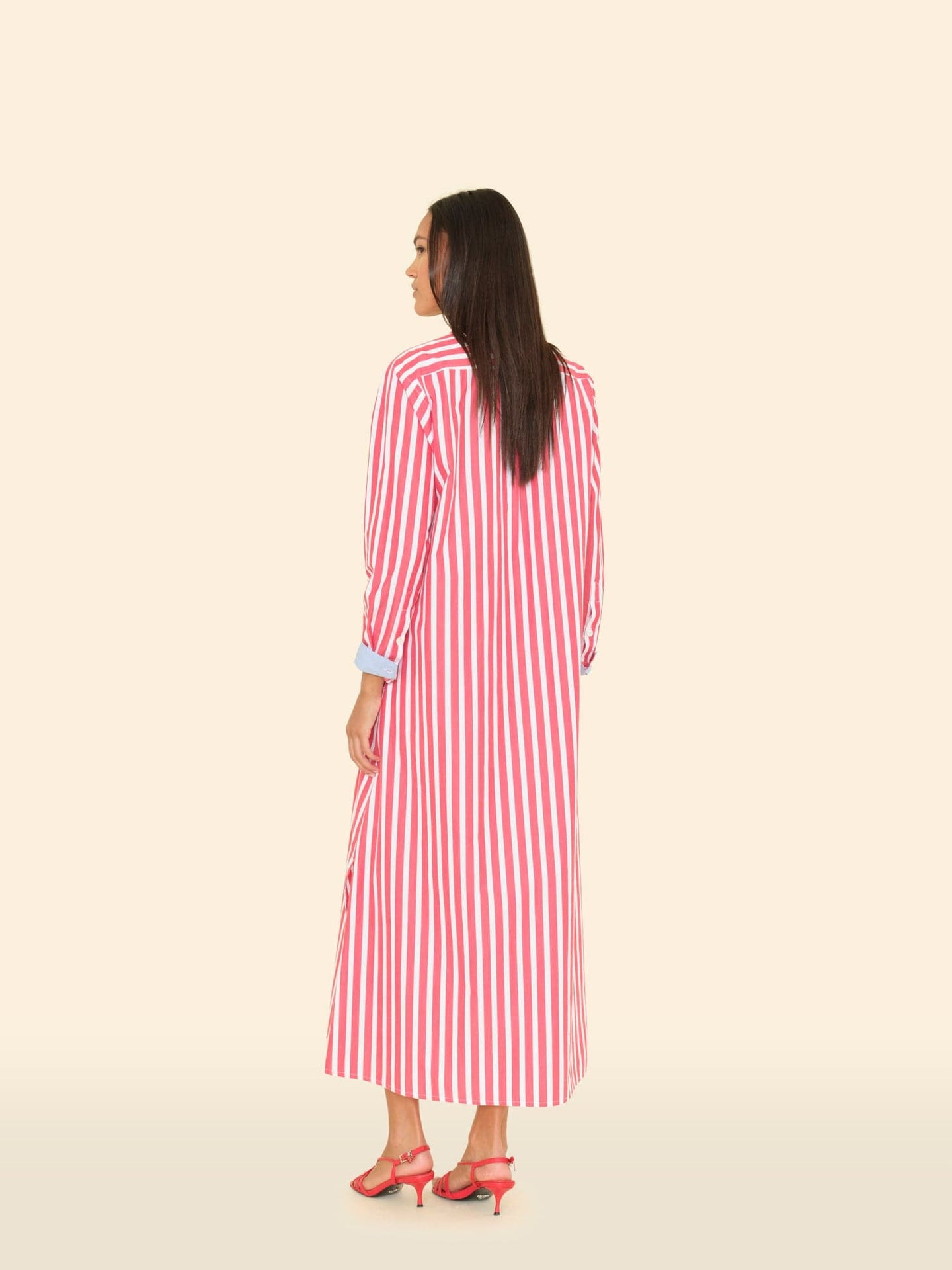X2508 Dress Scarlet Stripe Boden Dress Scarlet Stripe Boden Dress