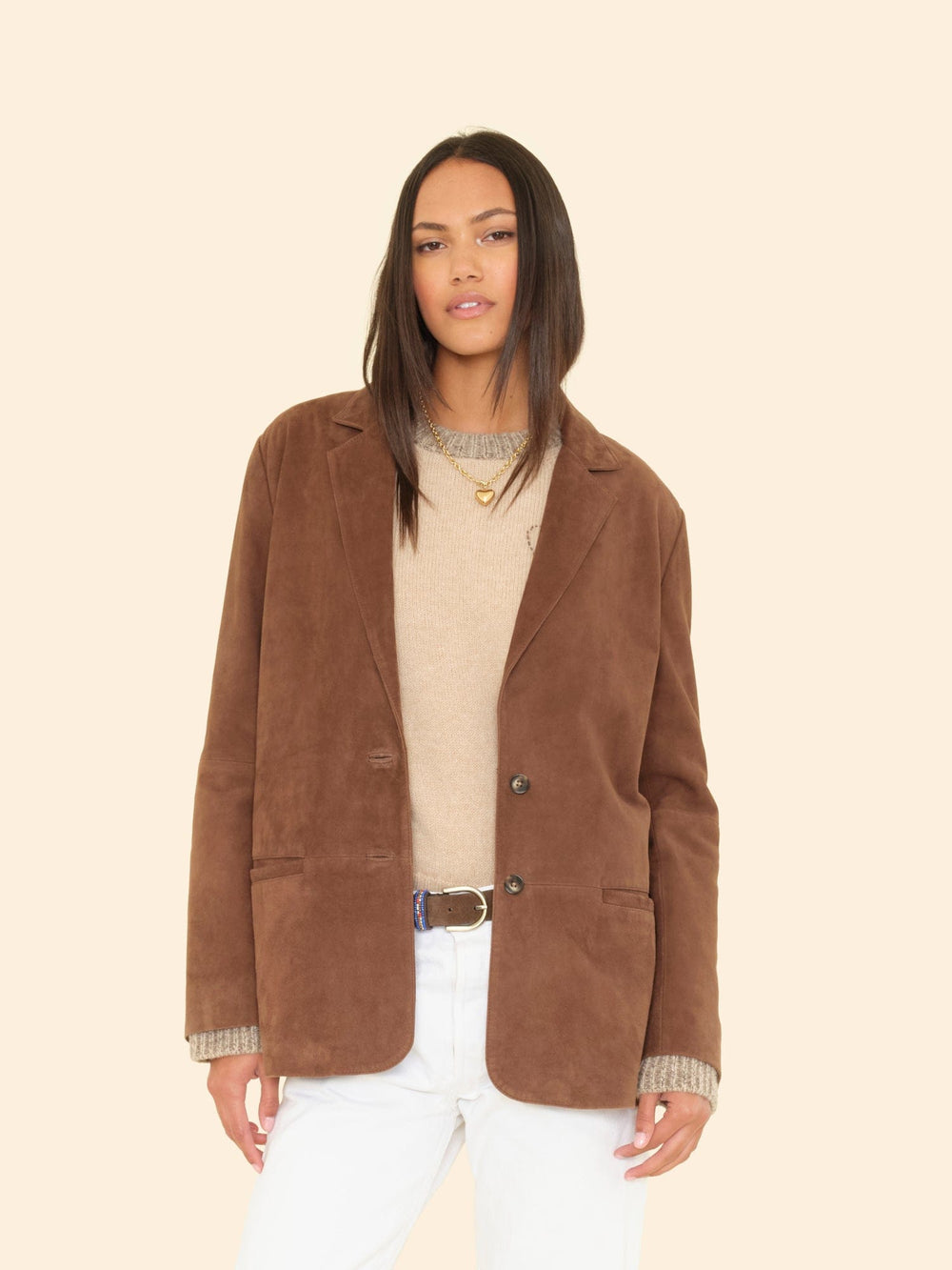 X2508 Jacket Marron Elodie Blazer Marron Elodie Blazer