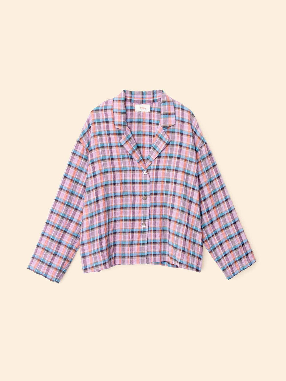 X2508 Pajama Set Moonstone Lyra Plaid Pajama Set Moonstone Lyra Plaid Pajama Set