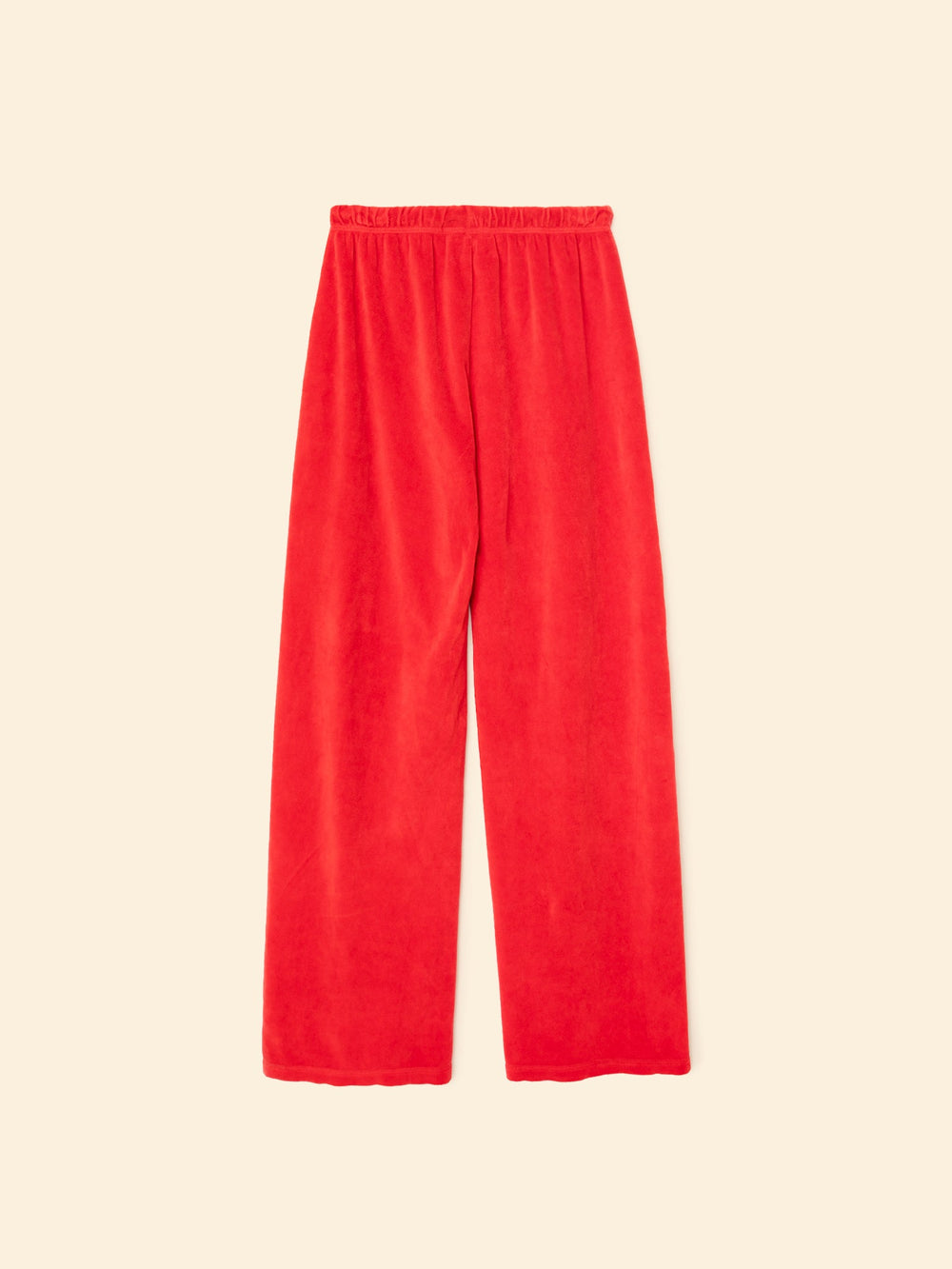 X2508 Pant Carmine Red Manon Velour Pant Carmine Red Manon Velour Pant