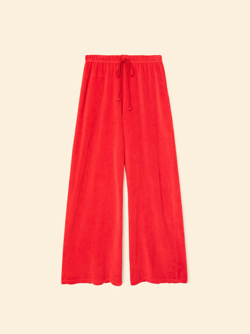 X2508 Pant Carmine Red Manon Velour Pant Carmine Red Manon Velour Pant