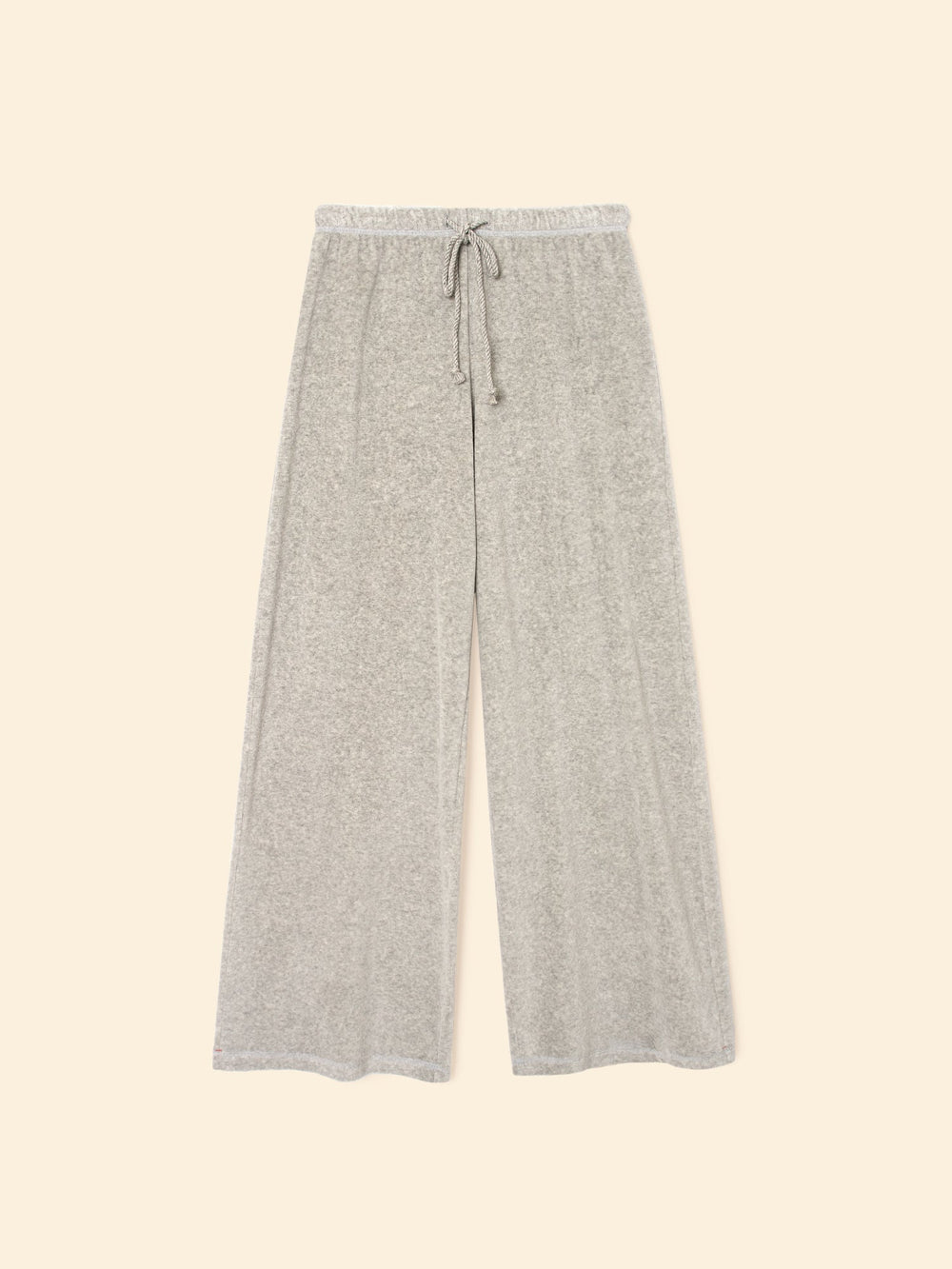 X2508 Pant Heather Grey Manon Velour Pant Heather Grey Manon Velour Pant