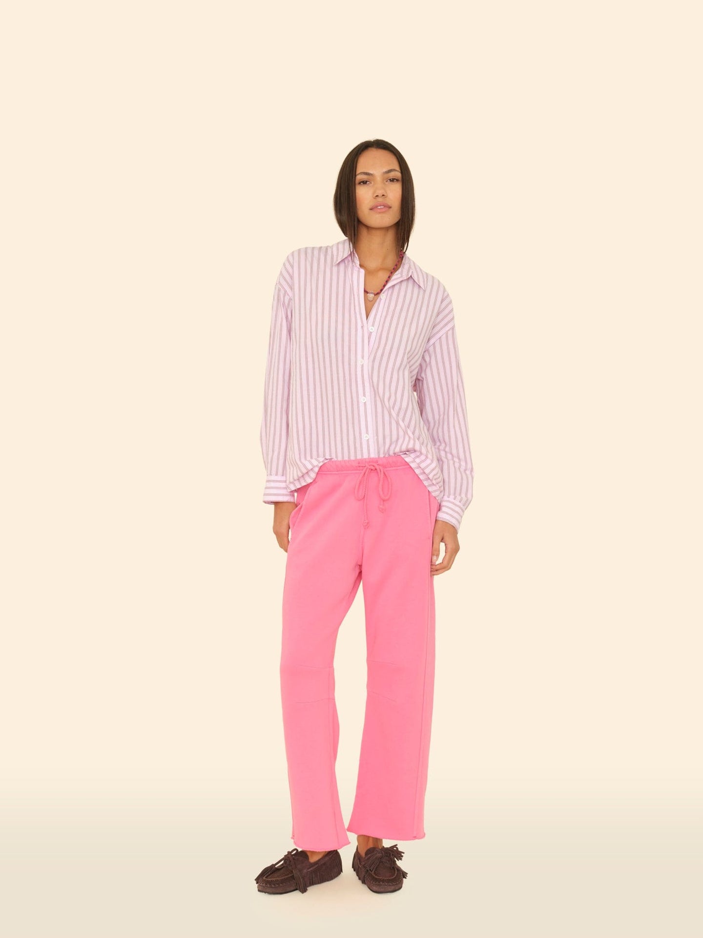 X2508 Pant Pink Bloom Clayton Sweatpant Pink Bloom Clayton Sweatpant