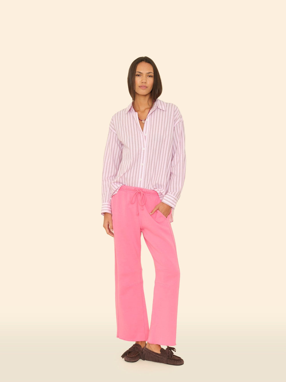 X2508 Pant Pink Bloom Clayton Sweatpant Pink Bloom Clayton Sweatpant
