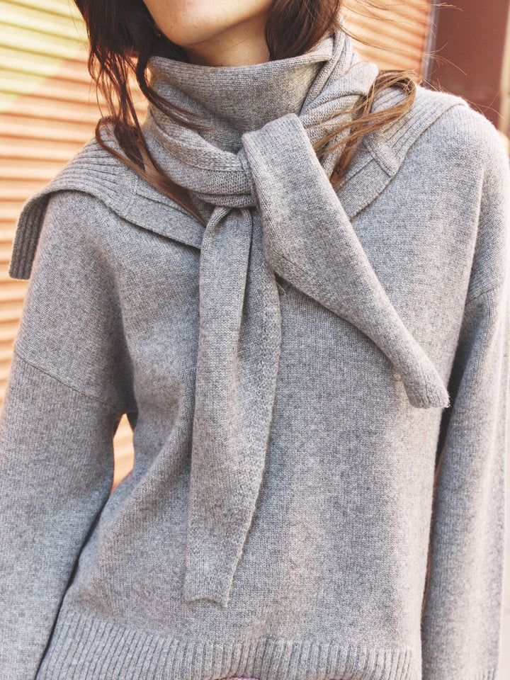 X2508 Scarf One Size / Flannel Grey Heather Flannel Grey Heather Le Petit Scarf X9MRS047-OS-FLGH Flannel Grey Heather Le Petit Scarf