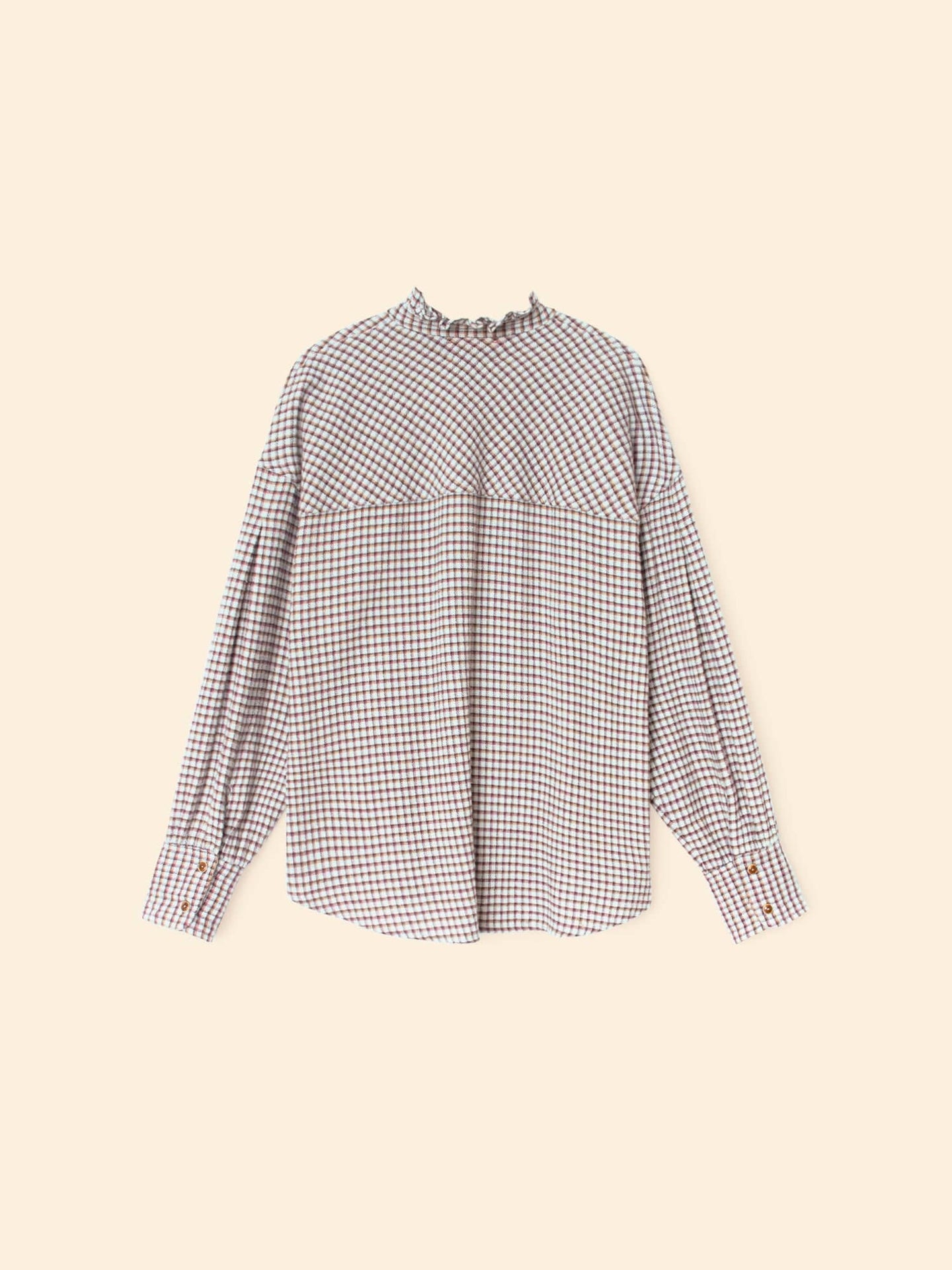 X2508 Shirt Baby Blue Check Jensen Shirt Baby Blue Check Jensen Shirt