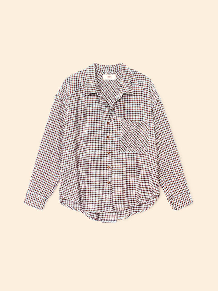 X2508 Shirt Baby Blue Check Jordy Shirt Baby Blue Check Jordy Shirt