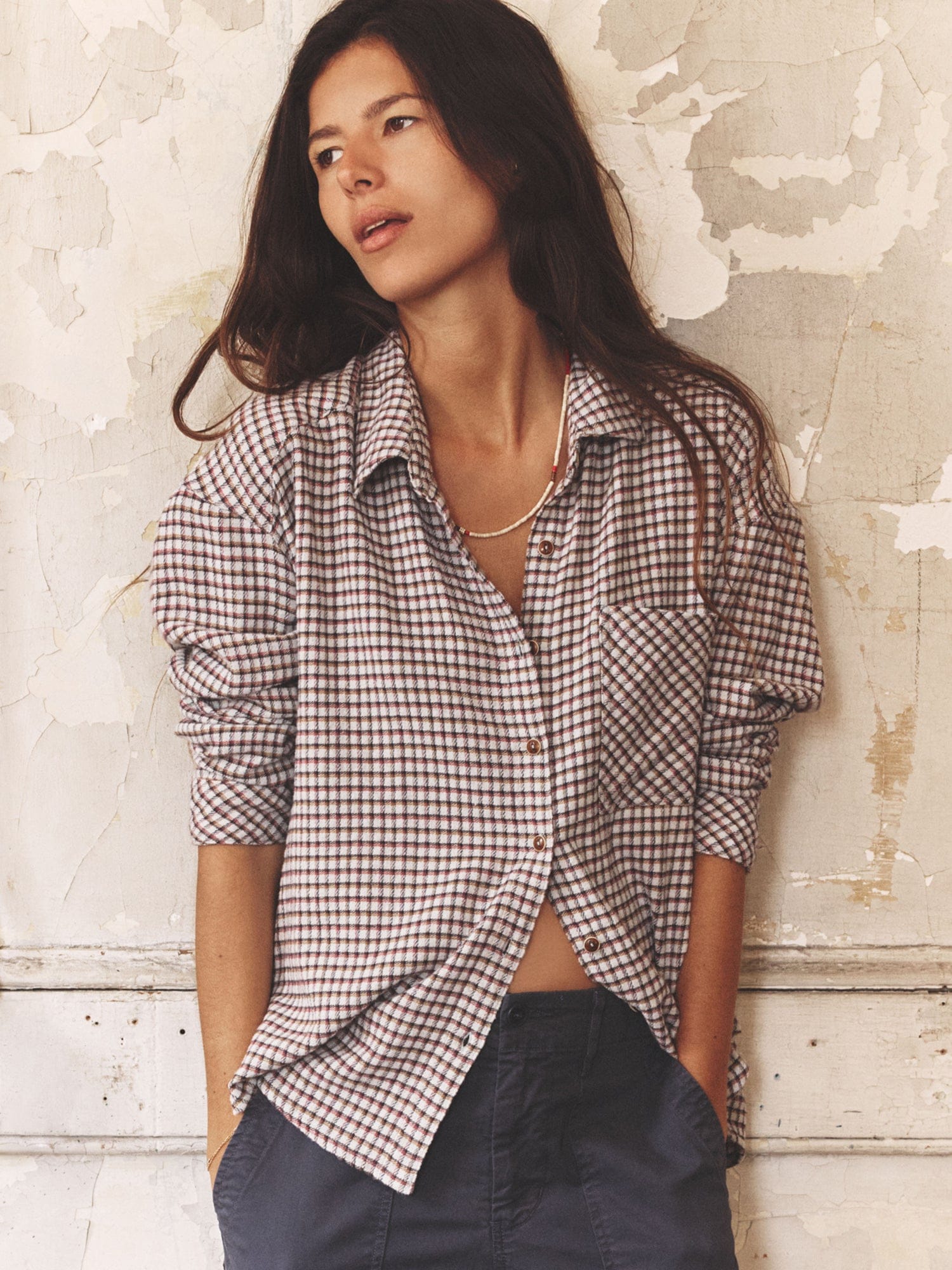 Baby Blue Check Jordy Shirt