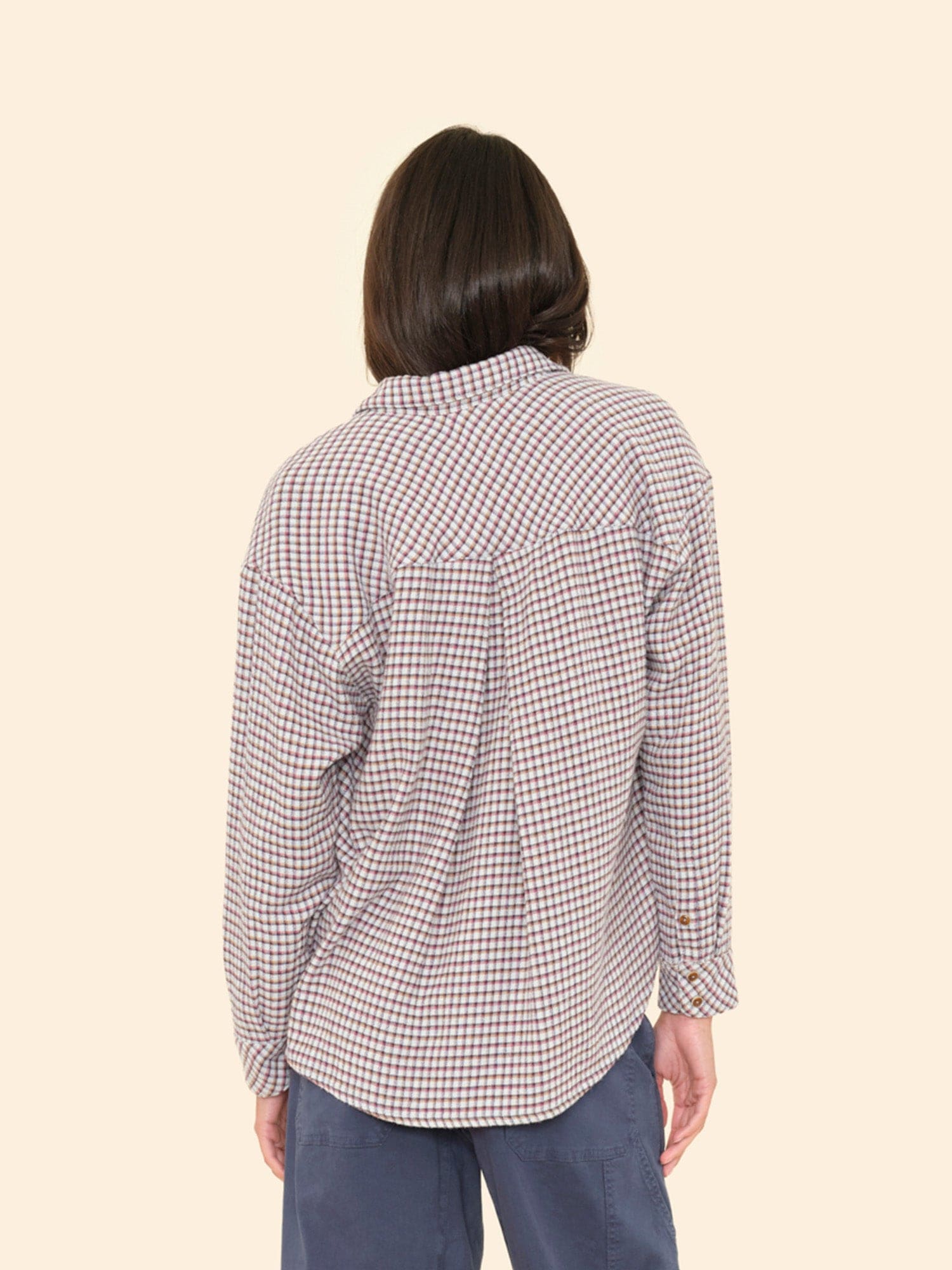 Baby Blue Check Jordy Shirt