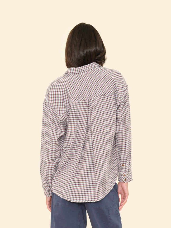 X2508 Shirt Baby Blue Check Jordy Shirt Baby Blue Check Jordy Shirt